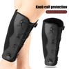 1 шт. Компрессионная защита голени для мужчин и женщин, искусственная кожа, регулируемая