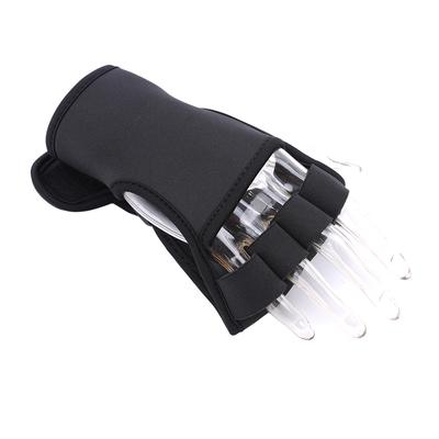 Черный Код Реабилитация Вспомогательный Клей Перчатки Фиксированное Оборудование Для Тренировки Пальцев Рук