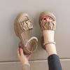 2025 летние новые женские сандалии, темпераментные милые сандалии в стиле феи, интернет-знаменитости, прямая трансляция, удобные сандалии с пряжкой