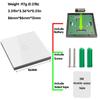 433mhz rf Wireless Touch Button Switch Glass Wall Panel on Off Remote Control Switch Work with Receiver ,for Home Appliance