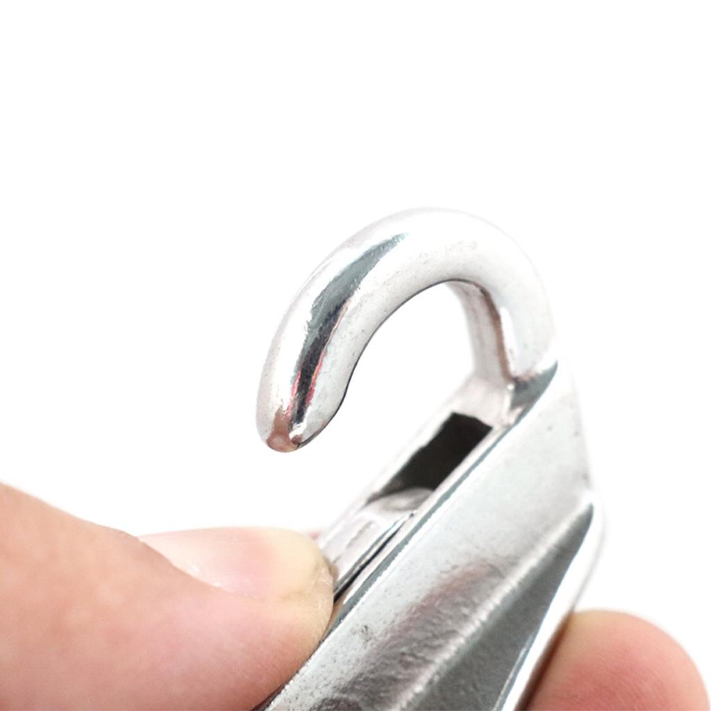 5 шт. в упаковке для морских ограждений крючки для пальто шляпы крючки из нержавеющей стали защелкивающиеся веревки лодочные аксессуары простая установка