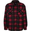 Veste Légère À Carreaux - Urban Classics - Homme - Rouge/noir - Manches Longues - Randonnée