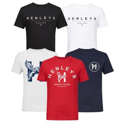 Мужская футболка Henleys с графеном (Пакет из 5)