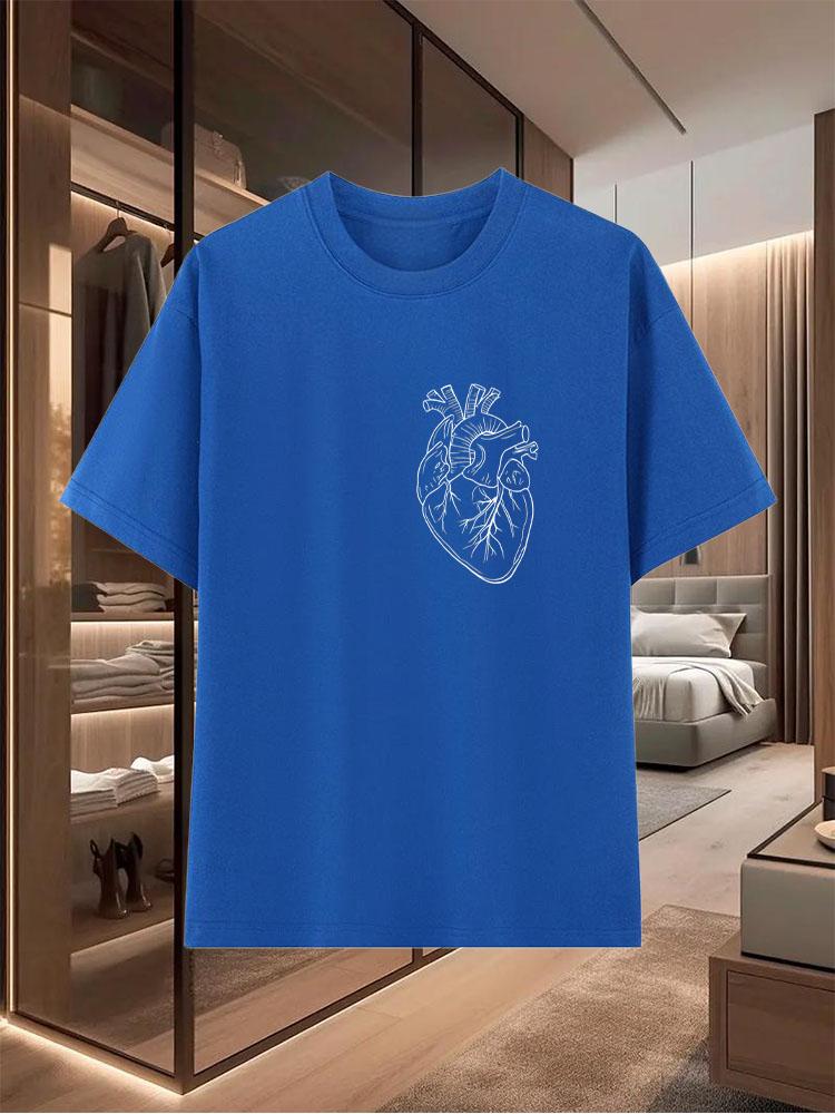 Летние мужские футболки из чистого хлопка с дизайном рукавов, предлагающие повседневный, универсальный и модный вид в качестве верхней одежды