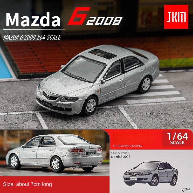 1/64 Scale Alloy for Mazda 6 Sedan Car Model Simulation Children's Toy Gift