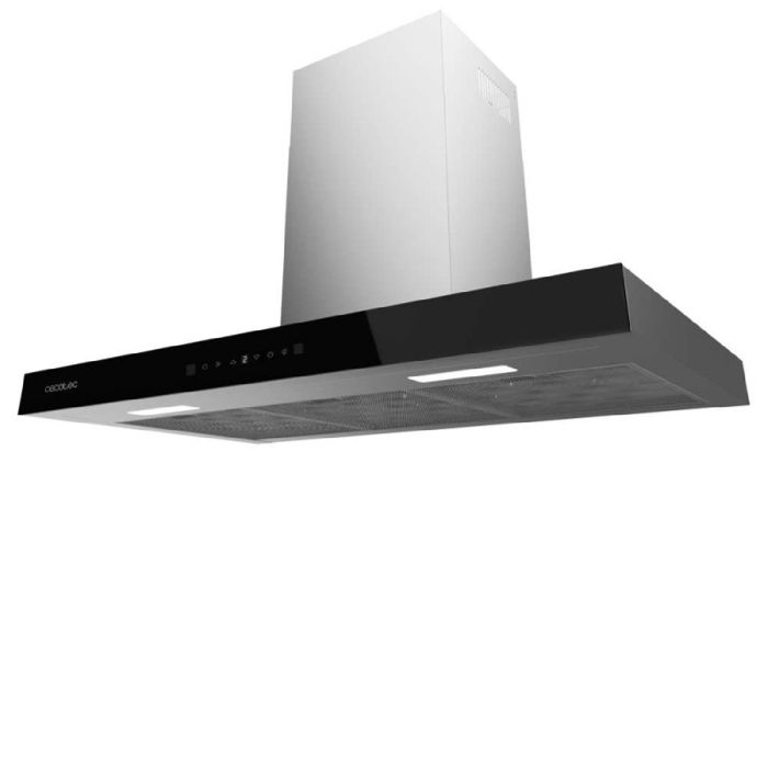 Hotte aspirante - CECOTEC - Flux TT 905500 - 90 cm - 550 m3/h - A++ - Noir
