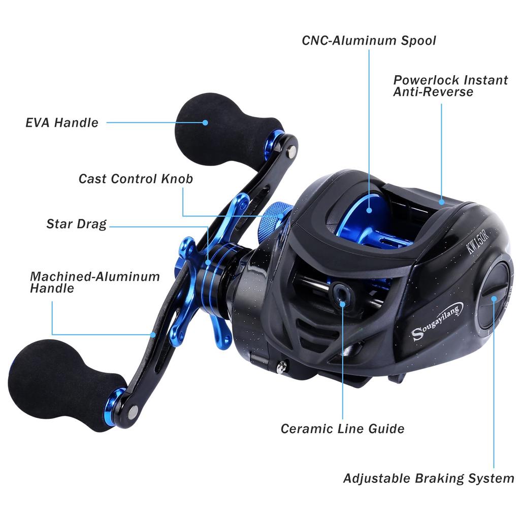 Катушка для наживки 11+1 BB, передаточное число 7,0:1, рыболовные снасти для пресноводной и морской воды