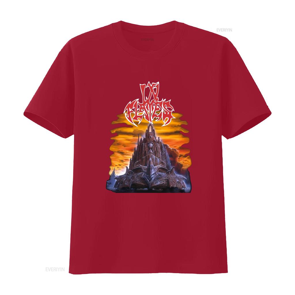 In Flames T Shirt The Jester Race Rock Concert Vintage Design Heavy Metal Band vintage Washed Versatile Slightly Unisex Soft