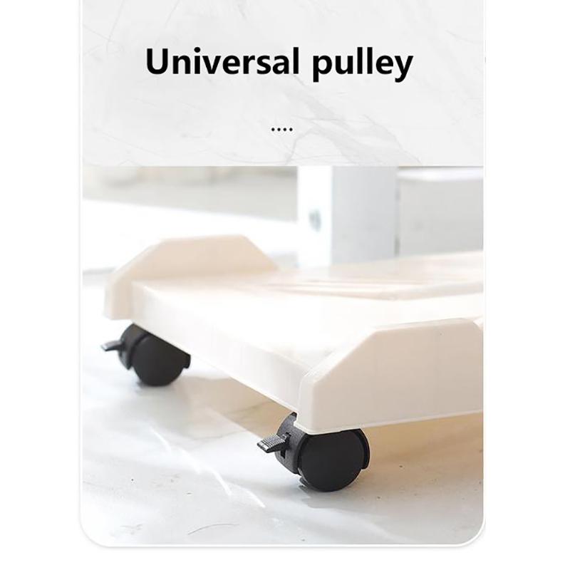 Компьютерная стойка, регулируемая мобильная подставка для процессора, игровой корпус для ПК с 4 колесиками, подходит для большинства ПК, подставка для компьютера под столом