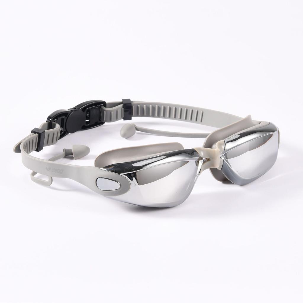 Профессиональные взрослые очки для плавания с защитой от запотевания и берушами. Мужские и женские очки для плавания. Герметичные. Регулируемые. Защита от УФ-лучей.
