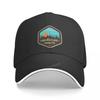 Summer Adventure Awaits Coucher De Soleil Camping Voyage Print Baseball Cap Men Women Outdoor Camping Sun Hat