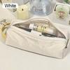 Large Capacity Bowknot Pen Bag Student Creative Floral Storage Bag Multi-function Stationery Organizer Cosmetic Bag