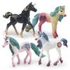 Fantasy Unicorn Magical Figurine Collection With Realistic Details In Vibrant Colors