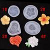 Plumeria & Gardenia Silicone Mold for Candles, Aromatherapy, and Plaster Decorations