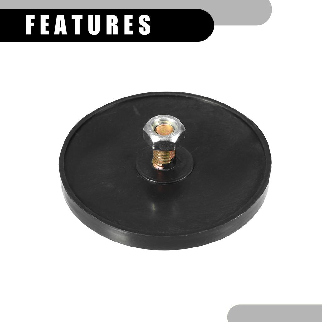 Набор из 6 универсальных отражателей Partuto 55x8 мм - Круглые оранжевые отражатели безопасности для мотоциклов для