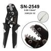 SN-2549 Ratcheting Crimping Plier for PH2.0/XH2.54/2.54/2.8/3.0/3.96/4.8/KF2510/JST Terminal Dupont Connectors Crimper Tool