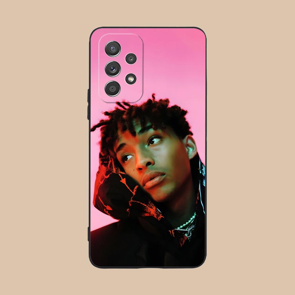 Jaden Smith Matte TPU Mobile Phone Case for Samsung Galaxy M55 54 42 35 34 33 32 23 22 15 14 13 12 F55 5G Colorful Cover