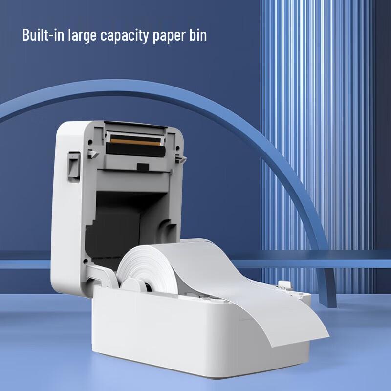 Deli DL-720W(NEW) 80-мм термопринтер этикеток, штекер CN (адаптер в комплекте)
