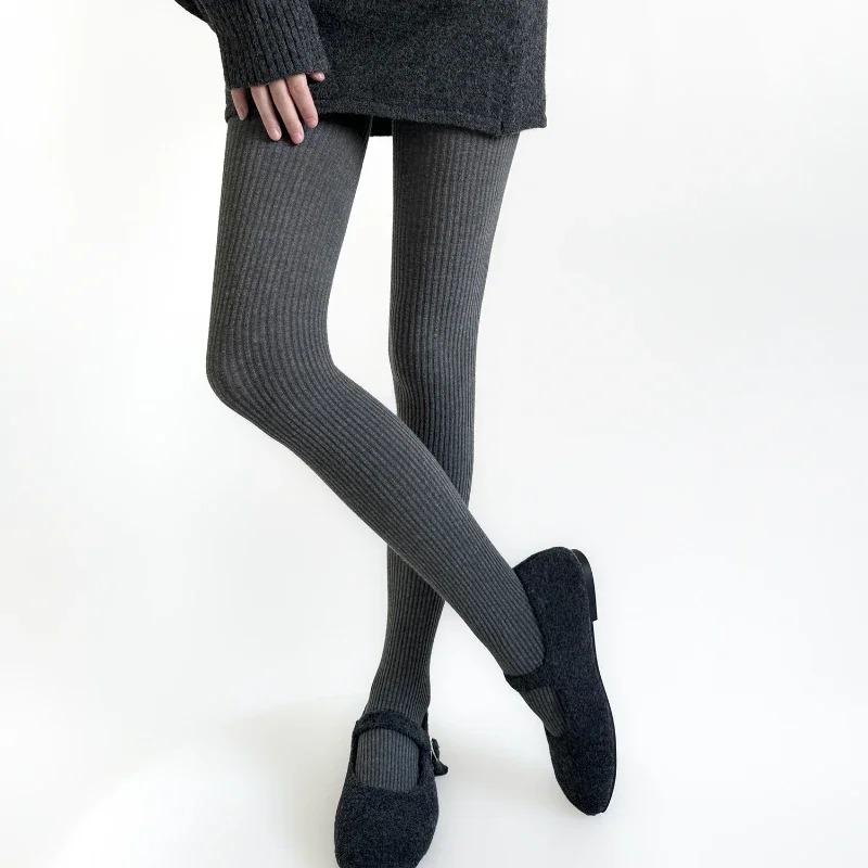 Колготки женские осень зима хлопок бедра высокие чулки женские колготки нижнее белье сексуальные тонкие чулки большие размеры леггинсы колготки