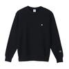 Sweatshirt Long Sleeve Fleece Embroidery One Point Logo Crew Neck Sweatshirt Basic C3-W001Z Men's Navy