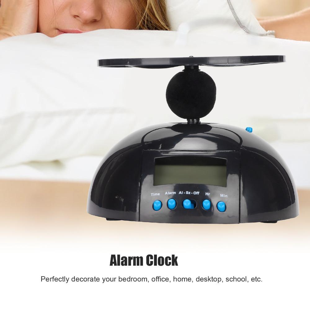 Wake Up Tool Alarm Clock Multipurpose Flying Alarm Clock Practical Gadget Moving Clock Bedroom