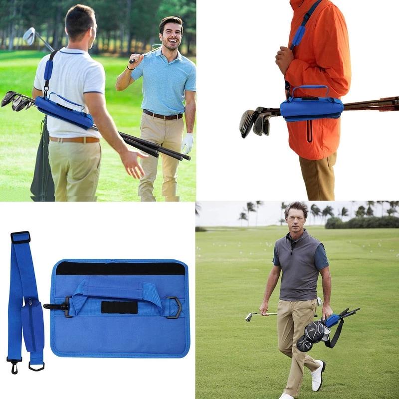 Portable Golf Club Bag Mini Carry Bag Cross Body Club Bag Grip Piece Practice Bag