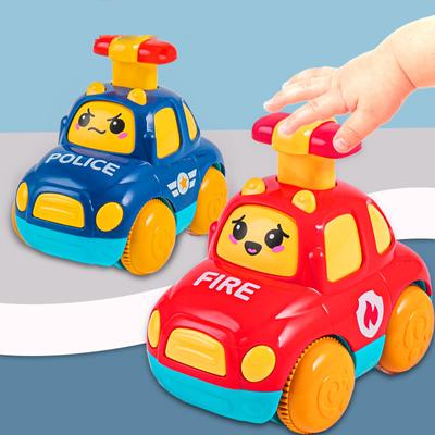 Детские игрушечные машинки для мальчиков 1, 2, 3 лет, подарок Press and Go, мультяшный грузовик, развивающие игрушки, машинки с откатом, игрушки для малышей 12, 18 месяцев