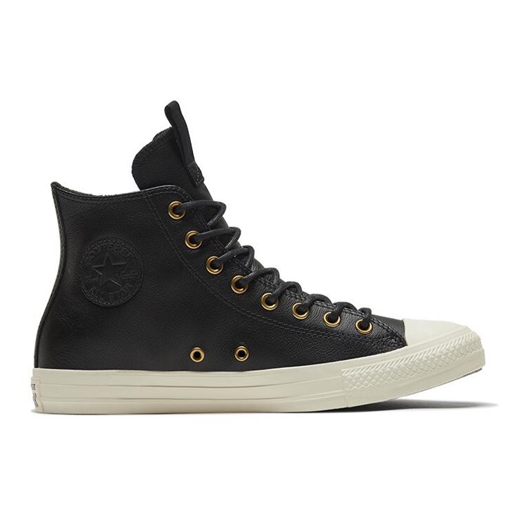 Кеды Converse Chuck Taylor All Star Leather High 'Black Egret' 169658C