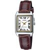 Standard Quartz Women's Watch LTP-V007L-7B2 White/Brown Overseas Model
