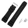 Classic 22mm Sport Silicone Watchband for Seiko Men Waterproof Diving Rubber Strap for Casio Duro Swordfish MDV106 MDV107 Series