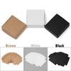 10pcs 9sizes Wedding Event Handmade Jewelry Candy Storage Cardboard Package Wrapping Kraft Paper Box