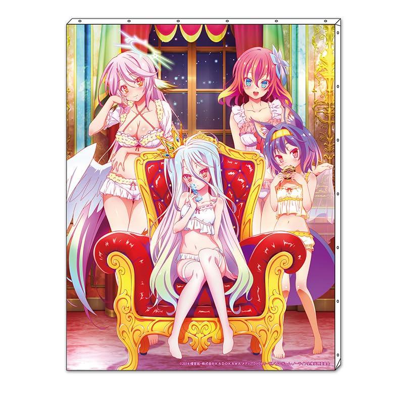No Game No Life Original F6 Canvas Art Nightwear Ver.