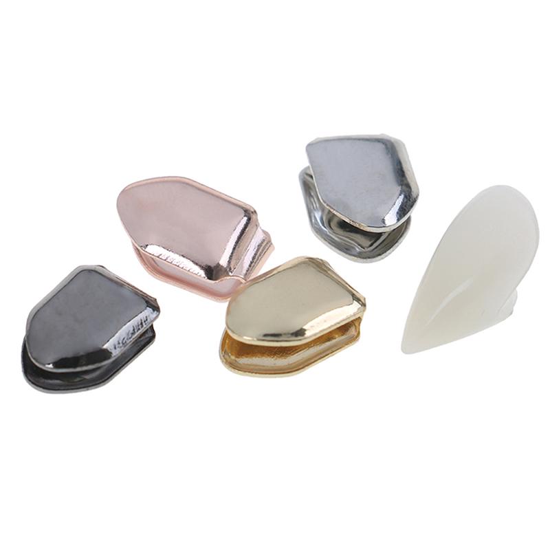 Позолоченная 14-каратная позолоченная гриль для зубов в стиле хип-хоп, ложное отбеливание, маленькая колпачок для одного зуба