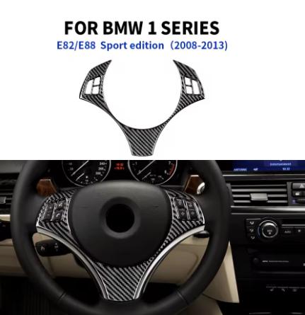 Наклейка для BMW 1 серии E82 E88 2008-2013, аксессуары из углеродного волокна, автомобильная автоматическая специальная внутренняя отделка, наклейка, Стайлинг