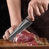Knife Kitchen Knife Hand Forged Multipurpose Utility Chef Knife Boning Cleaver Pocket Knife Wooden Handle Fruit Slicing Butcher