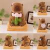 Adorable Capybara Plush Toy Cute 15 Inch Stuffed Animal Pillow For Cozy Comfort