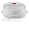 Microwave Vegetable Steamer Food Grade Transparent Plastic Cookware Reusable Kitchen Cooking Steamer for Dumplings Vegetables