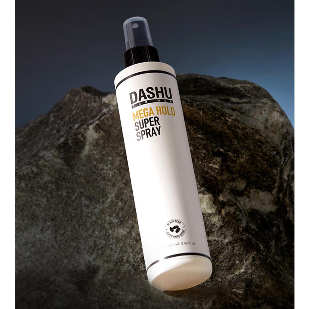 DASHU For Men Premium Mega Hold Super Hair Spray, 250ml, 4 Pcs.