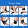 1 Pc Ankle Brace Support Compression Sleeve Elastic Foot Bandage Protective Wrap Sports Socks