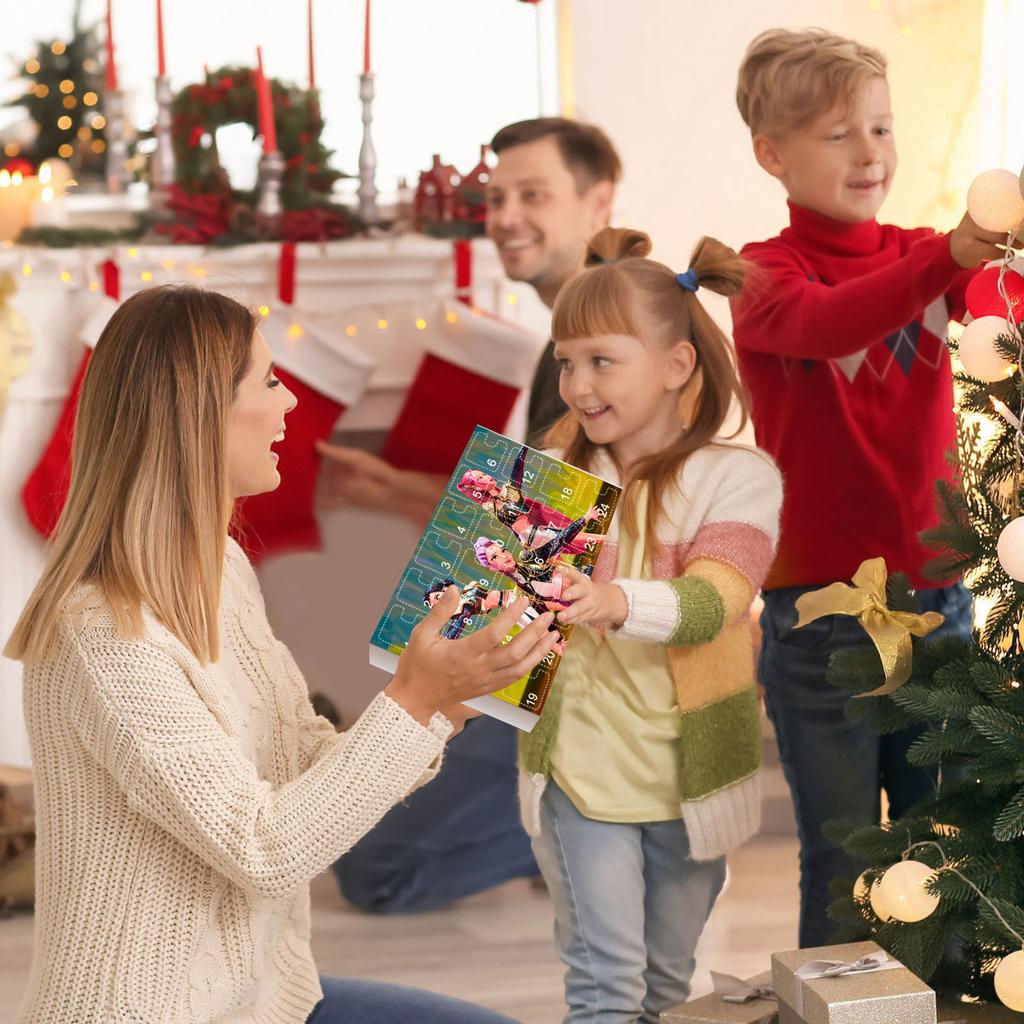 Календарь прибытия включает в себя 24 календаря прибытия, календарь обратного отсчета и сюрпризы для коллекционирования.