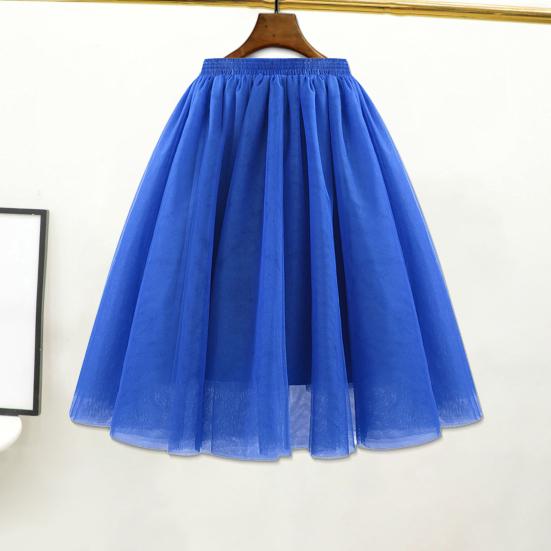 Женская ретро балетная юбка карнавальный костюм нижняя юбка балет 50-х годов многослойная талия нижняя юбка принцесса танцевальная юбка для косплея 2025