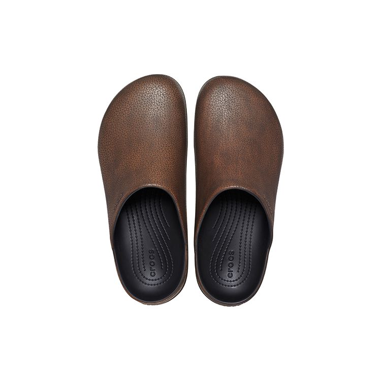 Crocs Dylan Clog Burnished - Кроссовки унисекс мокко коричневые 209517-2ZH