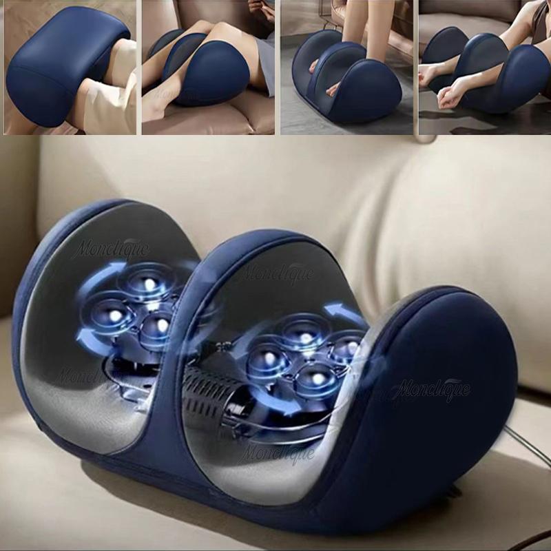 Массажер для ног Электрический Шиацу Разминающий Расслабляющий Ноги Горячий Компресс Уход за Ногами Машина Инструмент Многоцелевой Подарок Дом Хозяйство Офис