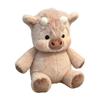 Highland Cow Plush Toy Soft Stuffed Animal Doll for Kids Adults Cute Huggable Birthday Gift Bedroom Decor Cozy Companion for Sleep Relaxation