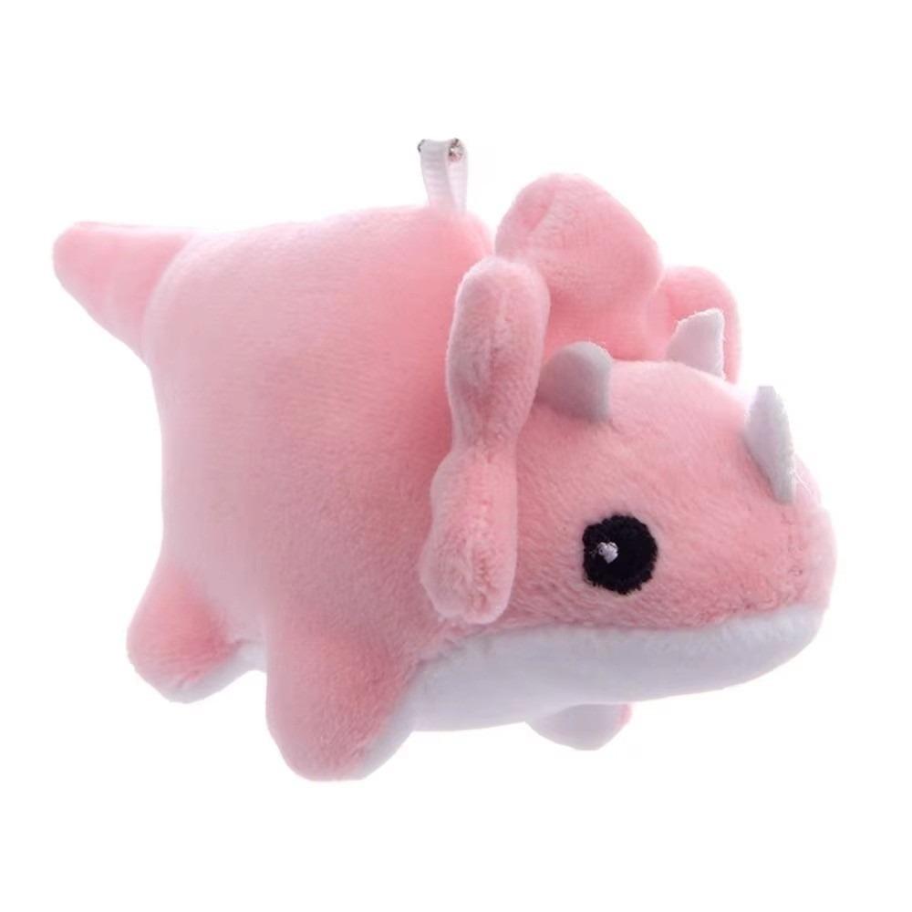 Soft Plush Dinosaur Plush Keychain Stuffed Design Dinosaur Doll Pendant  Gift