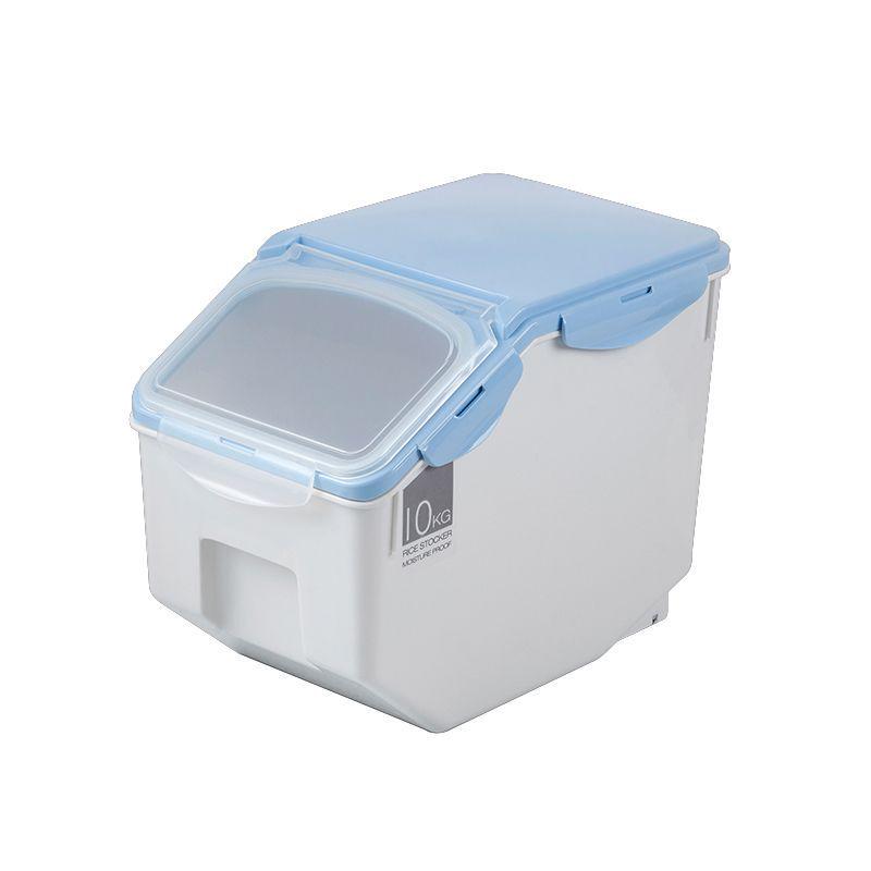 10 кг герметичный пластиковый контейнер для хранения риса - защита от насекомых и влаги