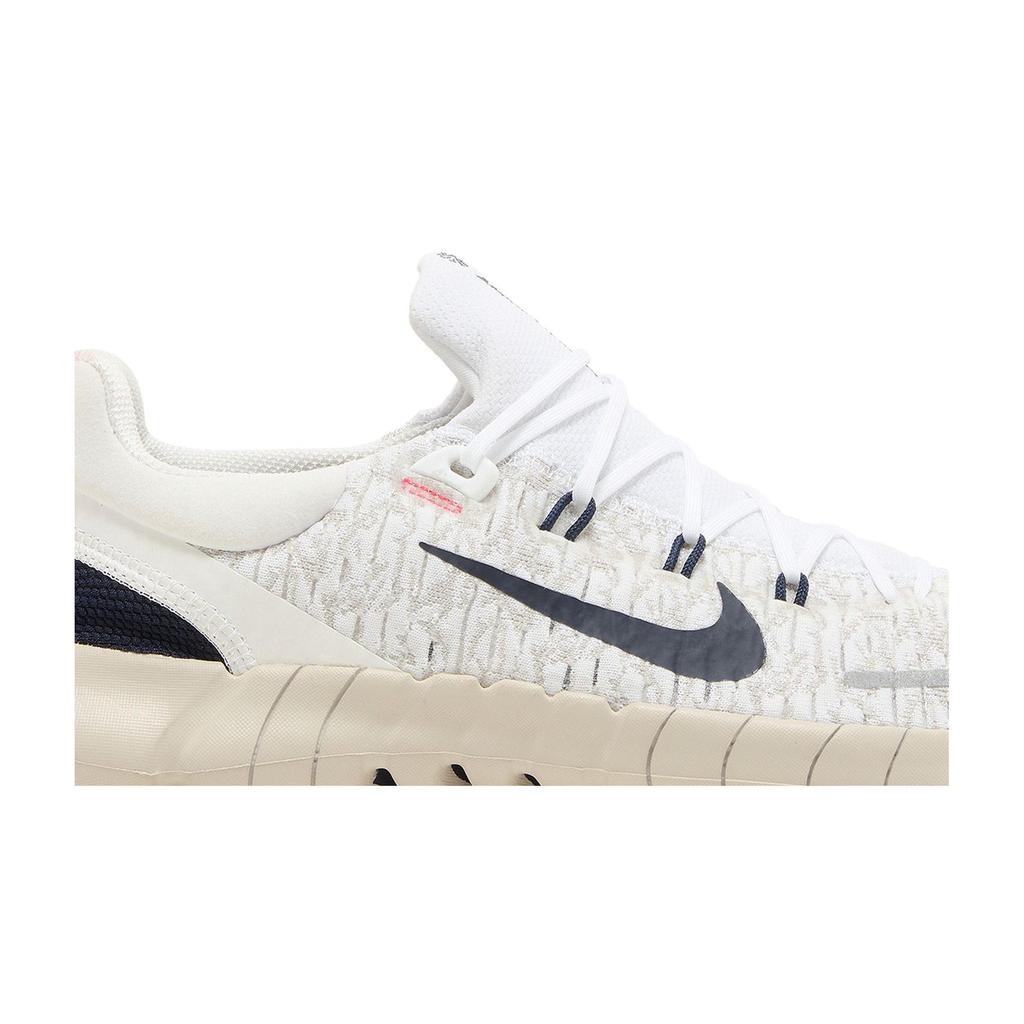Nike Free Run 5.0 'Белый Обсидиан' (унисекс) Белый / Светло-древесно-коричневый / Ярко-алый / Обсидиановый Беговые кроссовки CZ1884 103