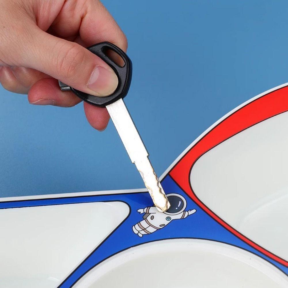 Обеденная тарелка в форме самолета или машины Креативная тарелка для детского обеда Практичный поднос для кормления Домашний