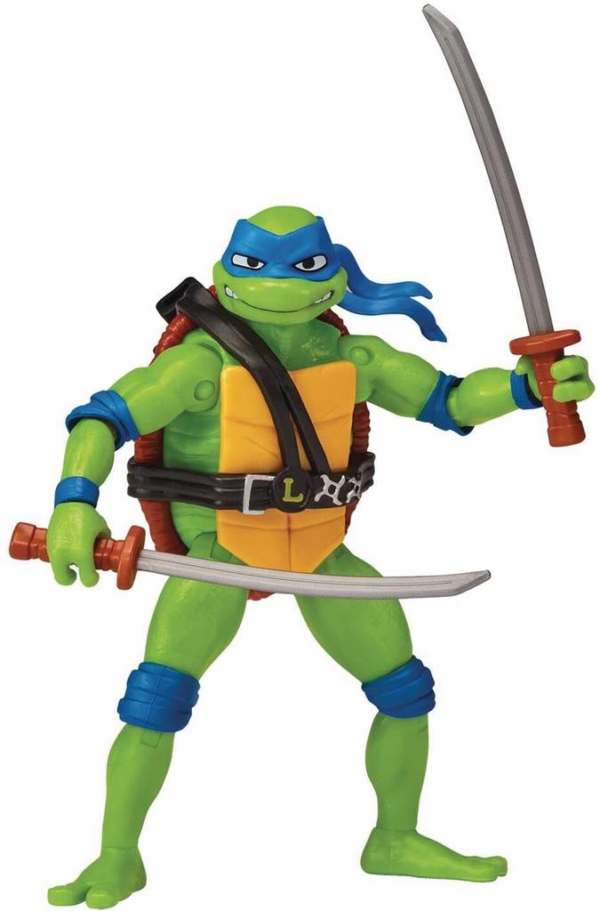 Teenage Mutant Ninja Mutant Mayhem Leonardo Basic Action Figure by Playmates Toys Turtles 4.5”