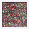 BIMBA Y LOLA [24FW] BIMBA Y LOLA Black Flower Print Scarf B246AIF004BKF